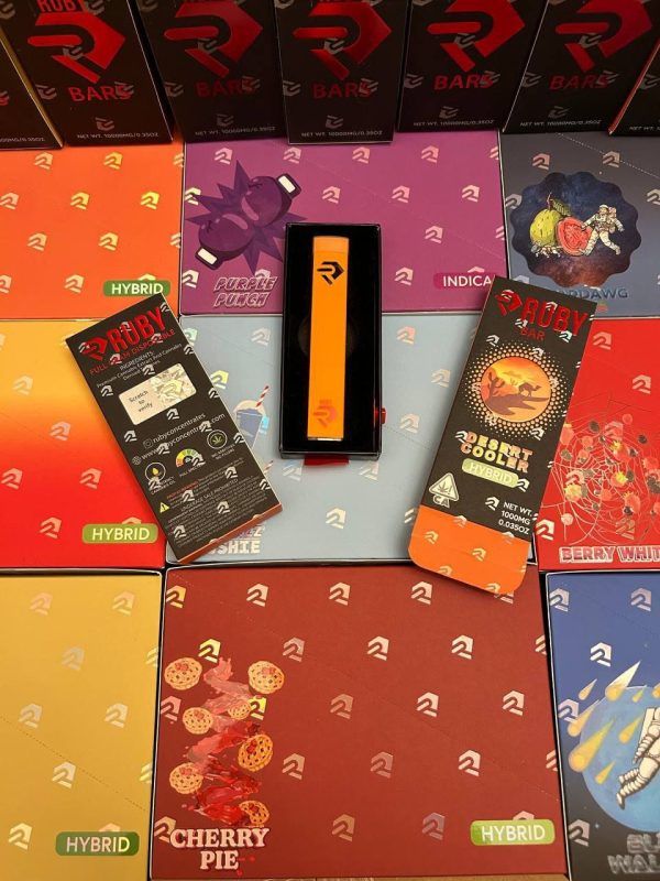 Ruby live resin disposable bar 1000mg