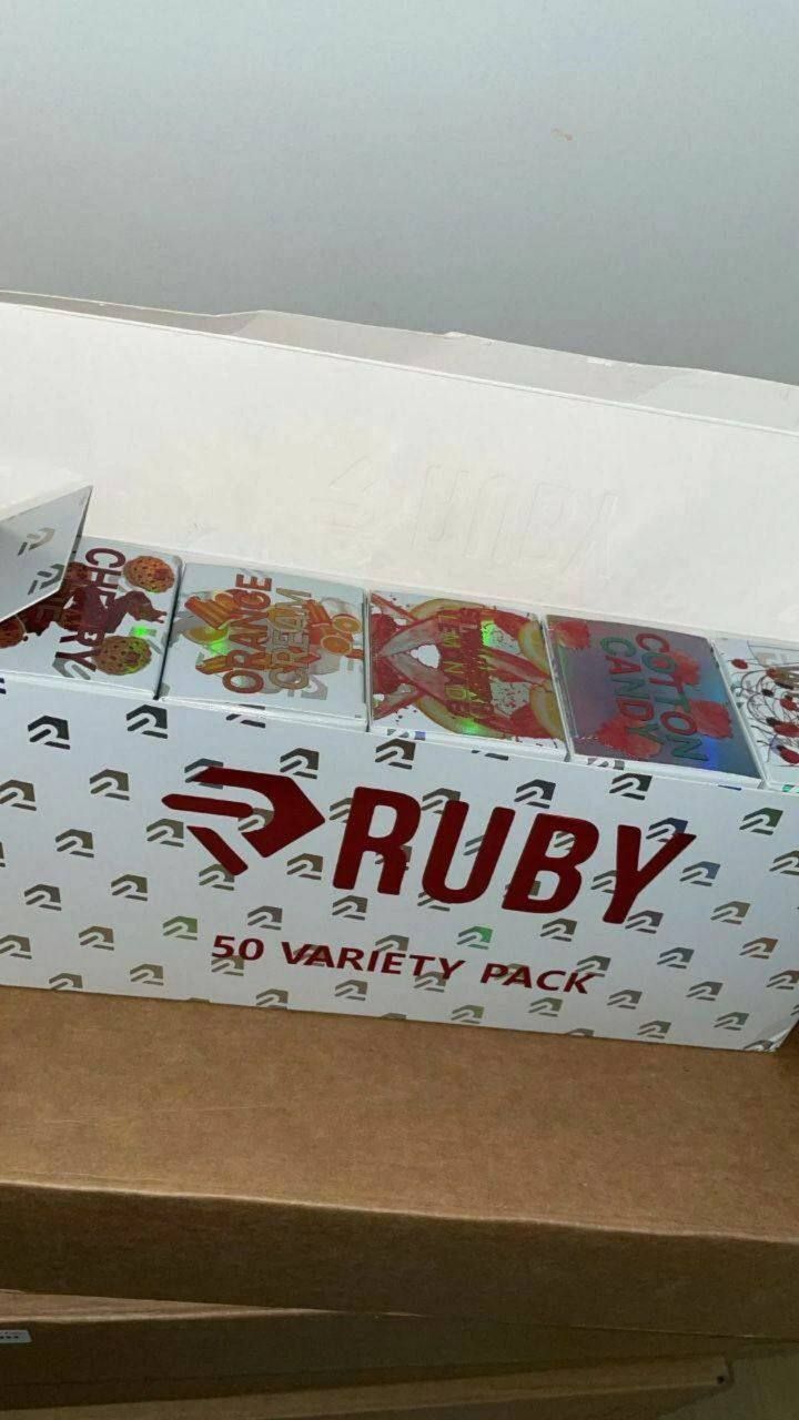 ruby disposable carts