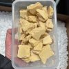 white crumble wax