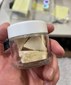 white crumble wax
