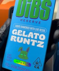 dibs reserve disposable vape pen thc liquid diamond live resin