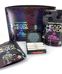 heady head pre rolls extracts flowers strain specific hash & rosin cannabis concentrate infused joint packs 