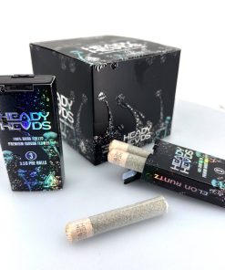 heady head pre rolls extracts flowers strain specific hash & rosin cannabis concentrate infused joint packs 
