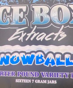 premium Ice box snow balls moonrocks extracts concentrate 7g jar quarter pound variety pack