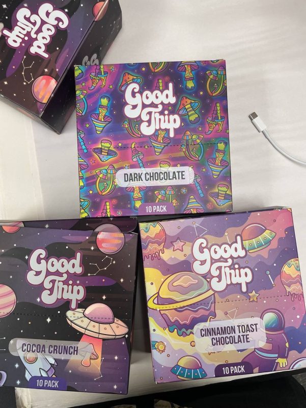 premium cannabis Good trip mushroom chocolate bars cinnamon toast 